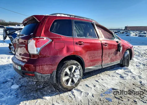 2018 Subaru Forester 2.5I Limited z USA, uszkodzony, nr VIN JF2SJAJC5JH484482
